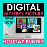 Spanish Holiday Digital Mystery Pictures Bundle | Spanish 
