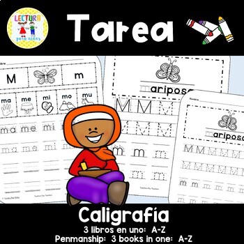 Preview of Spanish Alphabet | Penmanship - TAREA Caligrafía abecedario