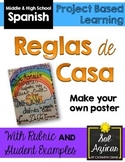 Spanish House Rules Poster - Reglas de Casa