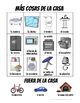 Spanish House Vocabulary PICTURE Notes SET by Spanish Resource Shop