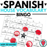 Spanish House, Rooms, Furniture, Vocabulary Bingo Game La 