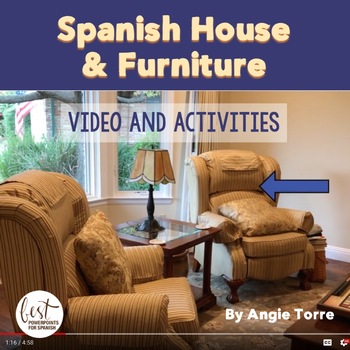 Preview of Spanish House and Furniture La casa y los muebles Interactive Video