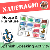 Spanish House and Furniture Speaking/Writing  Activity (Naufragio)