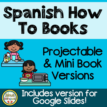Preview of Spanish How To Books Print and Digital
