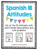 Spanish IB Attitude Posters