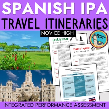 Preview of Spanish IPA Travel Integrated Performance Assessment Novice