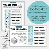 Spanish Ice-Breaker | Tira los dados | Mis cosas favoritas