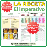 Spanish Imperative Recipe Worksheets - La Receta