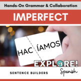 Spanish - Imperfect / Imperfecto - Sentence Builders hands