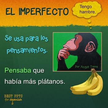 Preview of Spanish Preterite vs Imperfect PowerPoint INB & Google Drive Activities