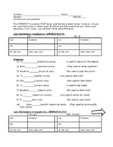 Spanish Imperfect Tense Introduction Notes - El Imperfecto