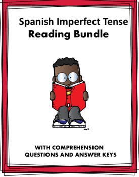 Preview of Spanish Imperfect Tense Reading Bundle: Top 4 Readings at 35% off (imperfecto)