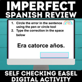 Spanish Imperfect Tense el imperfecto past tense Digital E