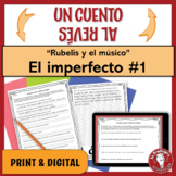Spanish Imperfect Writing Activity - Hobbies Vocabulary - 