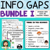 Spanish Info Gaps - Information Gap Activities BUNDLE