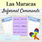Spanish Informal Commands Maracas Activity