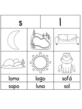 Spanish Initial Sounds Sorts (Spelling Pack) by The Dual Trio | TpT