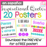 Spanish Inspirational Quotes - Posters