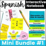 Spanish Interactive Notebook Activities Mini Bundle 1 Begi