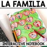 Spanish Interactive Notebook Activity La Familia Spanish F