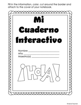 how to say assignment notebook in spanish