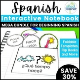 Spanish Interactive Notebook MEGA Bundle 1 for Beginning Spanish