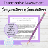 Spanish Comparisons and Superlatives Interpretive Assessme