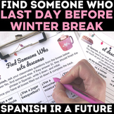 Spanish Ir a Future Winter Break Weekend Chat la navidad, 