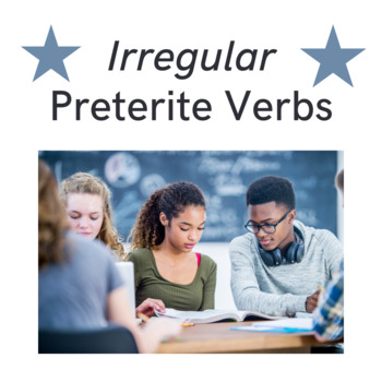 Spanish Irregular Preterite Verbs by The Glass Academy | TPT