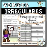 Spanish Irregular Verbs Worksheets / Conjugar Verbos Irreg