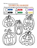 Spanish | Italian | Halloween | Fall | Pumpkins | Shapes &
