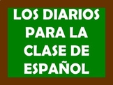 Spanish Journal Prompts for Beginning & Intermediate Class