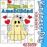 Spanish Kindness Collaborative Coloring Project Poster| Ch