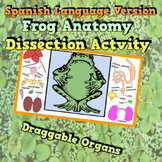 Spanish Language All Virtual Frog Dissection - Anatomy Activity