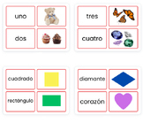 Spanish Language Flash Cards/Matching Game