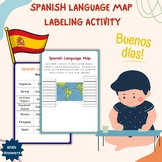 Spanish Language Map Labeling Activity