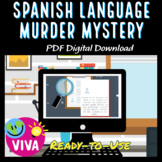 Spanish 2 Language Murder Mystery Activity - Preterite and