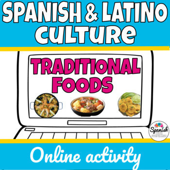 Preview of Spanish & Latino Culture Foods & cuisine La comida tradicional de latino america