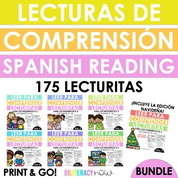 Preview of Spanish Reading Comprehension - Lecturas de comprensión BUNDLE