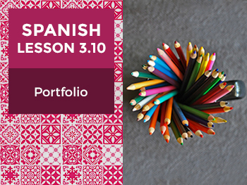 Preview of Spanish Lesson 3.10: Ser y Estar - Portfolio