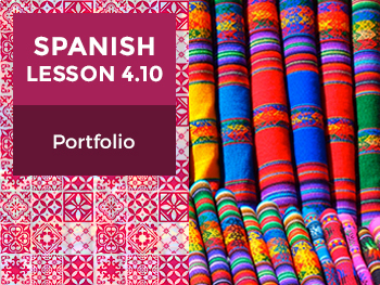 Preview of Spanish Lesson 4.10:  El Arte de Colombia - Portfolio