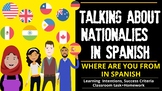 Spanish Lesson: Nationalities and countries in Spanish