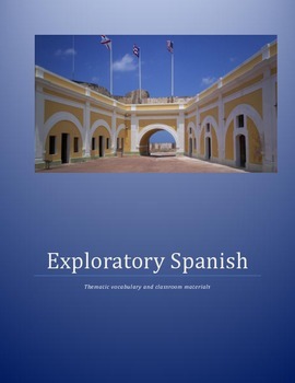 Preview of Spanish Lesson Plans and materials for Exploratory Spanish Courses