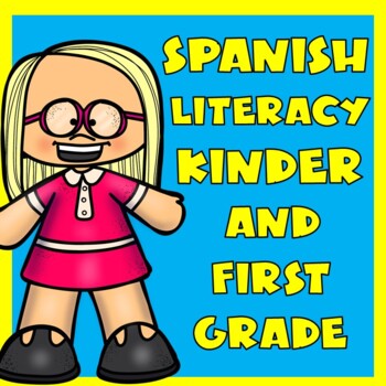 Preview of Spanish Literacy Activities:  Kinder and First grade Distance Learning