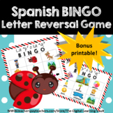 Spanish Letter Reversal  or Letter Identification Game