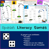 Spanish Literacy Games - Juegos en español (Sonidos, sílab