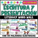 Literacy Word Wall in Spanish for 3rd to 6th Grade (Writin