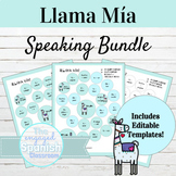 Spanish Speaking Activity BUNDLE | Llama Mía