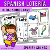 Spanish Lotería Initial Sounds Game