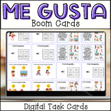 Spanish Me Gusta and Activities Boom Cards, Digital Task Cards
